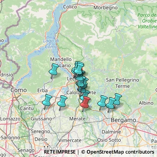 Mappa Via Maria Montessori, 23900 Lecco LC, Italia (9.76647)