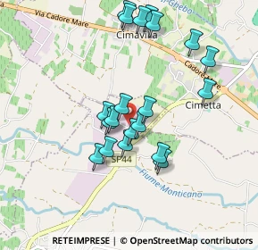 Mappa Via Moretto, 31028 Vazzola TV, Italia (0.8255)