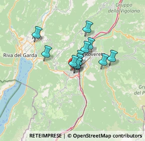 Mappa Largo Villanova, 38065 Mori TN, Italia (4.16333)