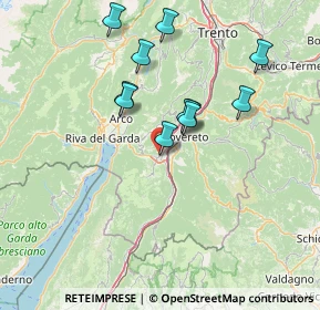 Mappa Largo Villanova, 38065 Mori TN, Italia (12.8)