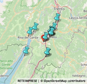 Mappa Largo Villanova, 38065 Mori TN, Italia (8.04)