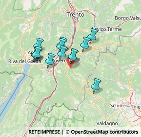 Mappa Loc, 38068 Trambileno TN, Italia (10.62615)