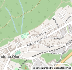 Mappa Via Cà Zena, 21056 Induno Olona VA, Italia (0.2)