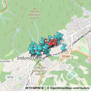 Mappa Via Cà Zena, 21056 Induno Olona VA, Italia (0.25185)