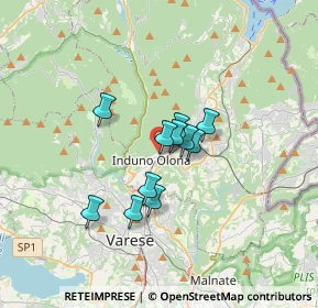 Mappa Via Cà Zena, 21056 Induno Olona VA, Italia (2.19636)