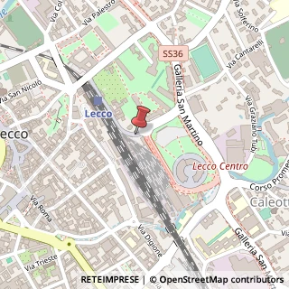 Mappa Via Lorenzo Balicco, 21, 23900 Lecco, Lecco (Lombardia)