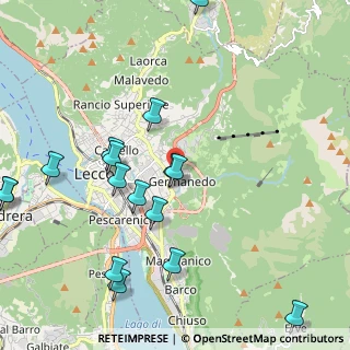 Mappa Via Privata Magnodeno, 23900 Lecco LC, Italia (2.47125)