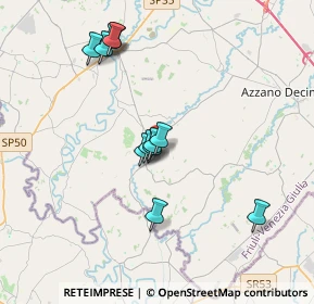 Mappa Via Croce, 33087 Pasiano di Pordenone PN, Italia (3.3375)