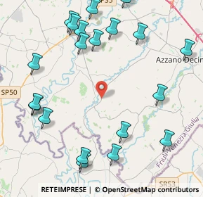 Mappa Via Croce, 33087 Pasiano di Pordenone PN, Italia (5.209)