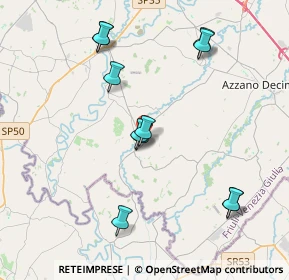 Mappa Via Croce, 33087 Pasiano di Pordenone PN, Italia (3.94364)