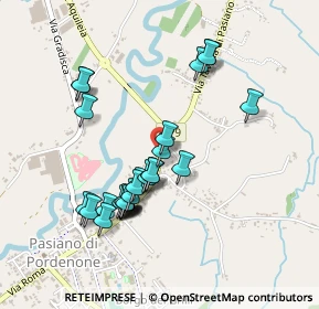 Mappa Via Croce, 33087 Pasiano di Pordenone PN, Italia (0.42963)