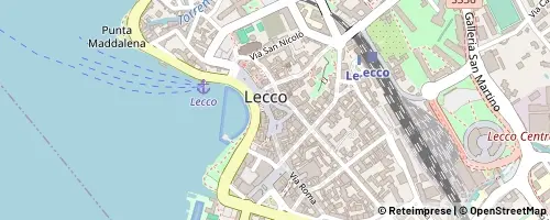 Mappa Lecco