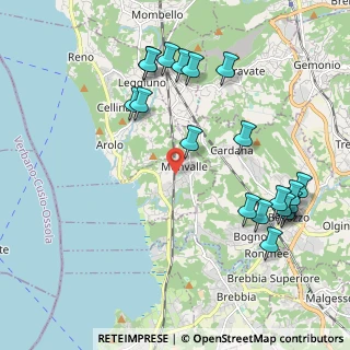 Mappa 21020 Monvalle VA, Italia (2.3505)