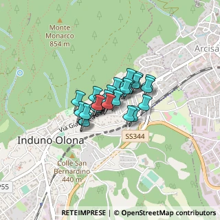 Mappa Via Vignetta, 21056 Induno Olona VA, Italia (0.22222)