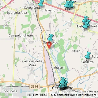 Mappa Via della Resistenza, 33052 Cervignano del Friuli UD, Italia (3.5095)