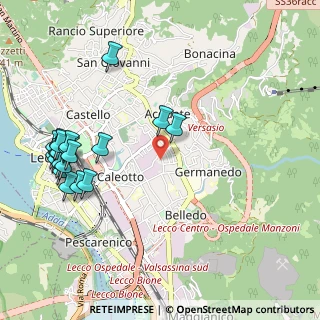Mappa Via Alfonso Lamarmora, 23900 Lecco LC, Italia (1.23)