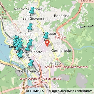 Mappa Via Alfonso Lamarmora, 23900 Lecco LC, Italia (1.28056)
