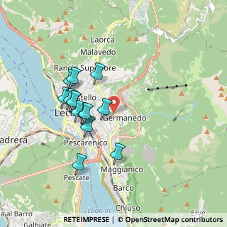 Mappa Viale Redipuglia, 23900 Lecco LC, Italia (1.625)