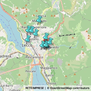 Mappa Viale Redipuglia, 23900 Lecco LC, Italia (1.02727)