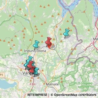 Mappa Via Visconti, 21051 Arcisate VA, Italia (4.72529)
