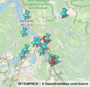 Mappa , 23900 Lecco LC, Italia (6.84)