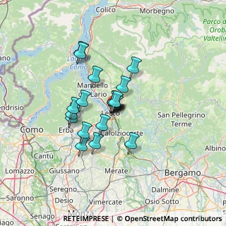 Mappa , 23900 Lecco LC, Italia (9.225)