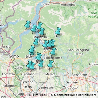 Mappa , 23900 Lecco LC, Italia (12.413)