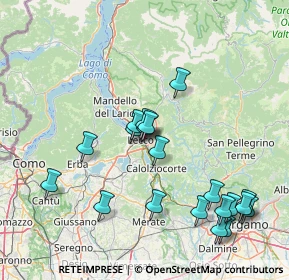 Mappa , 23900 Lecco LC, Italia (16.4865)