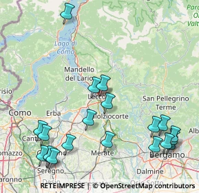 Mappa , 23900 Lecco LC, Italia (20.9765)