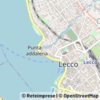 Kaart Lecco