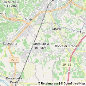 Mappa Santa Lucia di Piave