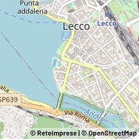 Mapa Lecco