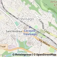 Karte Cocquio-Trevisago