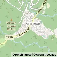 Mapa Gignese