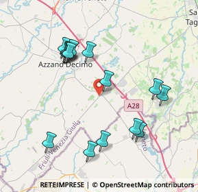 Mappa Via Seneca, 33083 Villotta PN, Italia (3.94467)