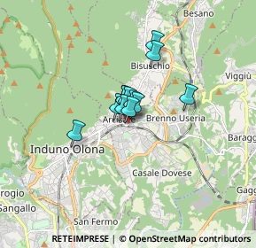 Mappa Via Alessandro Volta, 21051 Arcisate VA, Italia (0.80167)