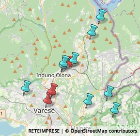 Mappa Via Alessandro Volta, 21051 Arcisate VA, Italia (4.01727)