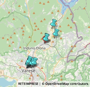 Mappa Via Alessandro Volta, 21051 Arcisate VA, Italia (3.83615)