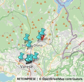 Mappa Via Alessandro Volta, 21051 Arcisate VA, Italia (3.83818)