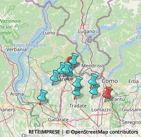 Mappa Via Alessandro Volta, 21051 Arcisate VA, Italia (11.20091)