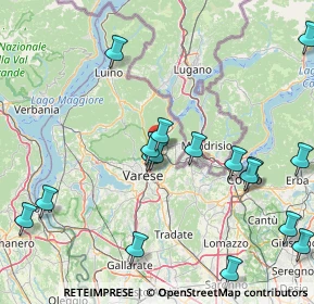 Mappa Via Alessandro Volta, 21051 Arcisate VA, Italia (19.46588)