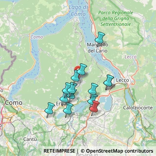 Mappa Via Vigna Volta, 22033 Asso CO, Italia (6.27143)