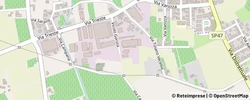 Mappa Santa Lucia di Piave