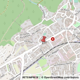 Mappa Via Giacomo Matteotti, 6, 21051 Arcisate, Varese (Lombardia)