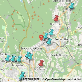Mappa Via Garbino, 21056 Induno Olona VA, Italia (2.89)