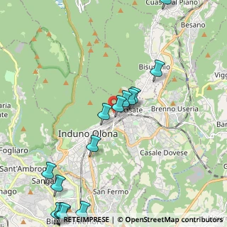 Mappa Via Garbino, 21056 Induno Olona VA, Italia (2.85)