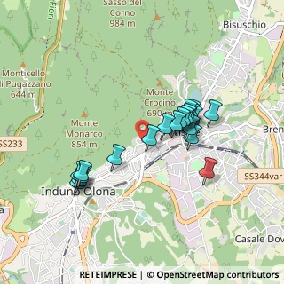 Mappa Via Garbino, 21056 Induno Olona VA, Italia (0.7855)