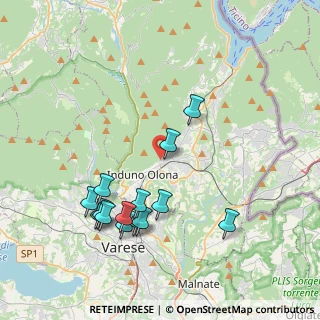 Mappa Via Garbino, 21056 Induno Olona VA, Italia (4.07)