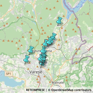 Mappa Via Garbino, 21056 Induno Olona VA, Italia (2.69571)