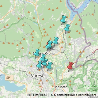Mappa Via Garbino, 21056 Induno Olona VA, Italia (3.01091)